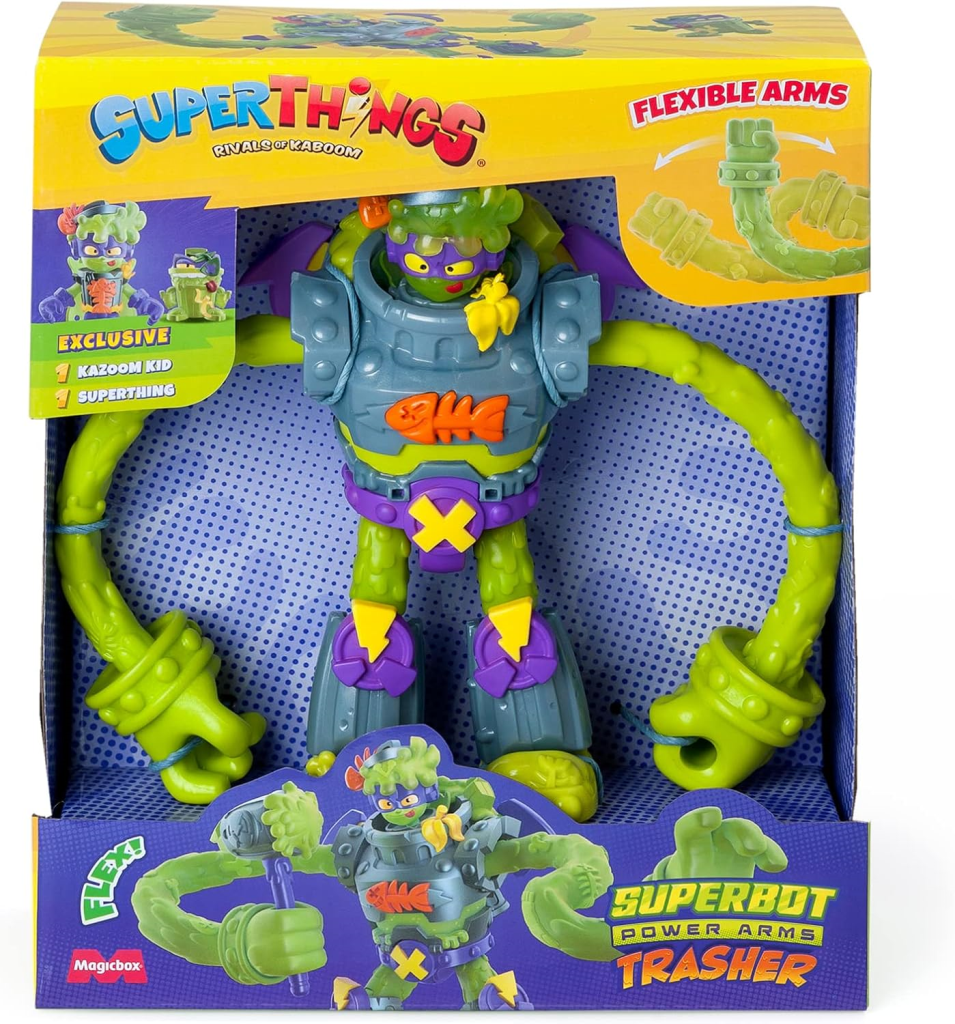 SUPERTHINGS SUPERBOT TRASHER S-PLAYSET