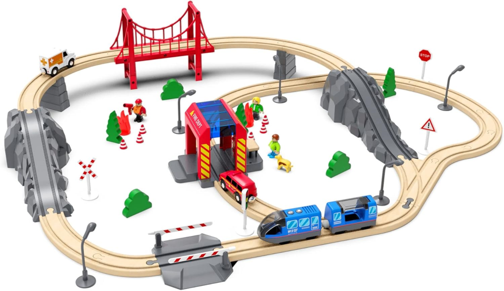 TOOKY TOY SET VLAKIĆI VELIKI MOD.