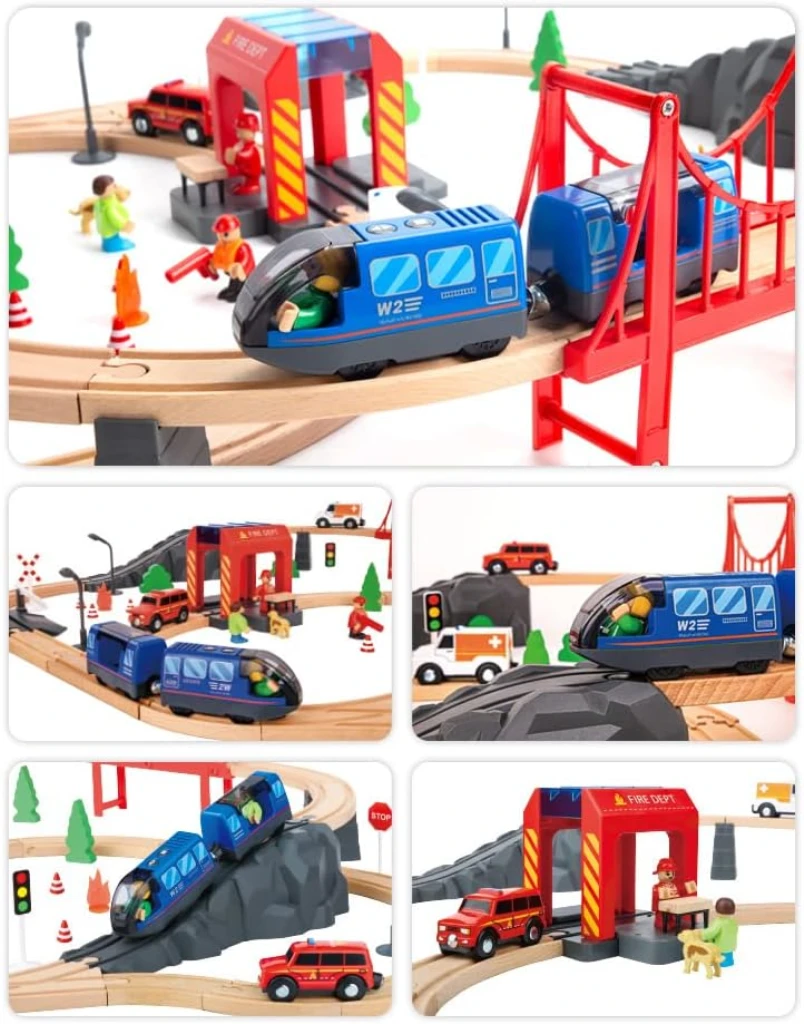 TOOKY TOY SET VLAKIĆI VELIKI MOD.