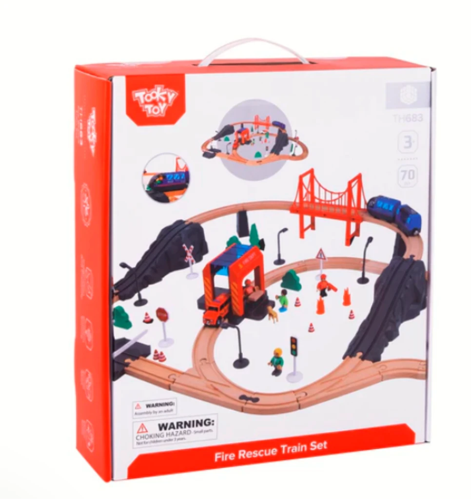 TOOKY TOY SET VLAKIĆI VELIKI MOD.