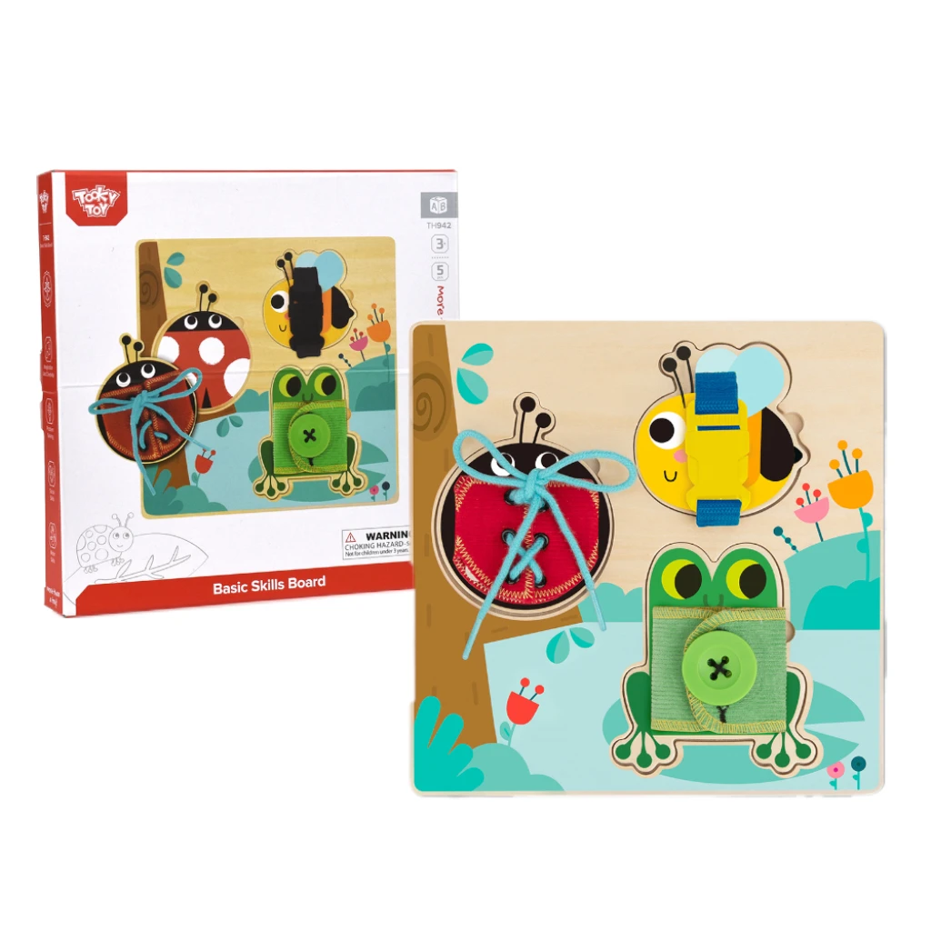 TOOKY TOY PLOČA MOTORIČKE VJEŠTINE MOD.