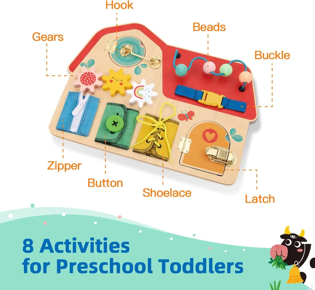 TOOKY TOY PLOČA KUĆICA-BRAVICE MOD.