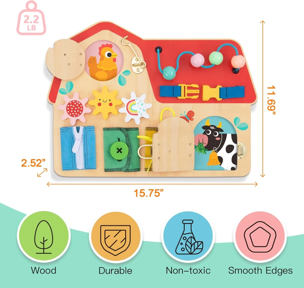 TOOKY TOY PLOČA KUĆICA-BRAVICE MOD.