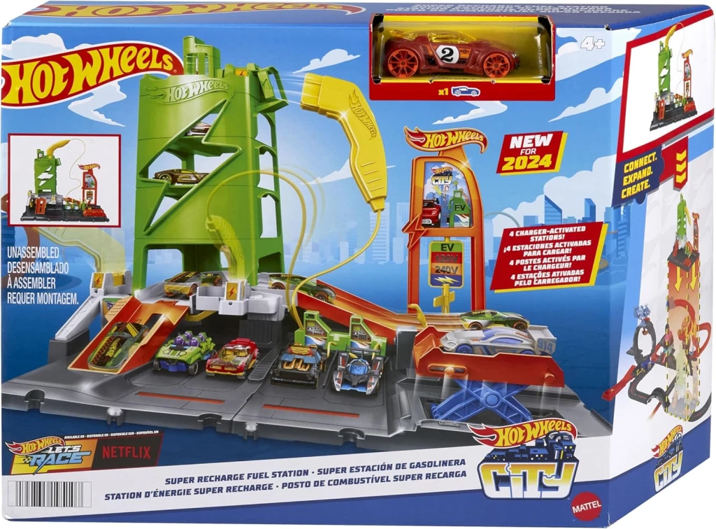 HOT WHEELS SET ZA IGRU-SUPERPUNJIVA BENINSKA .POSTAJA