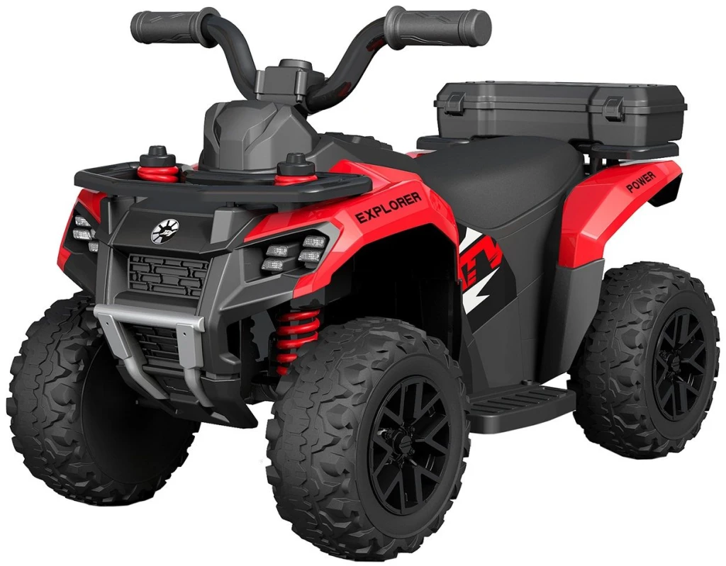 KIKKA BOO AUTO ATV MASTER 6V4.5AH RED