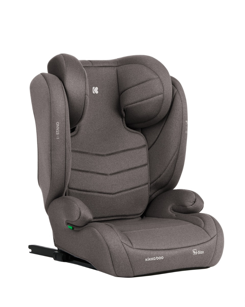 KIKKA BOO AUTOSJEDALICA 100-150CM I-STAND I-SIZE,BROWN