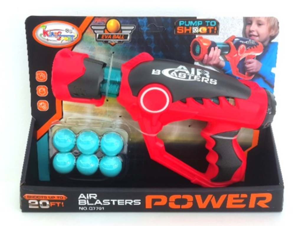 FUNTOY IGRAČKA PIŠTOLJ,6KOM KUGLICE