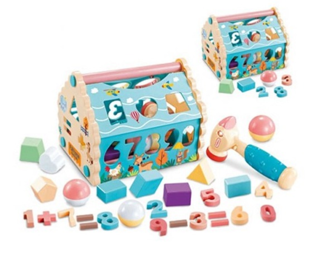 FUNTOY IGRAČKA SORTER SA ČEKIĆEM,SVJETLO I ZVUK