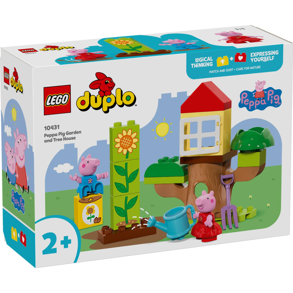 LEGO 10431 PEPPA PRASE DVORIŠTE SA KUĆICOM NA DRVETU