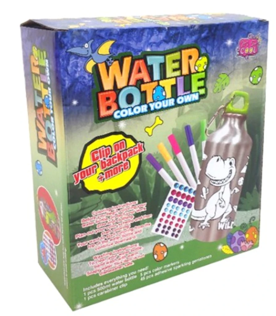 FUNTOY IGRAČKA KREATIVNA BOCA ZA VODU,URADI SAM,DINOSAUR