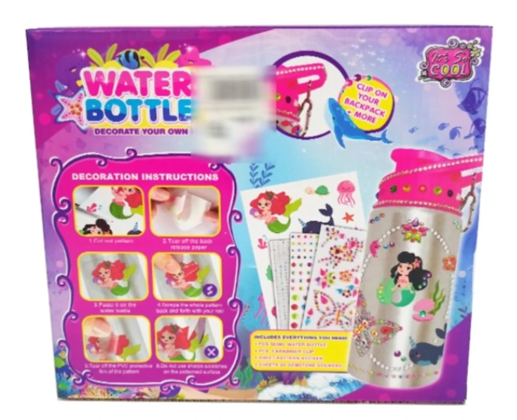 FUNTOY IGRAČKA KREATIVNA BOCA ZA VODU,URADI SAM,SIRENA