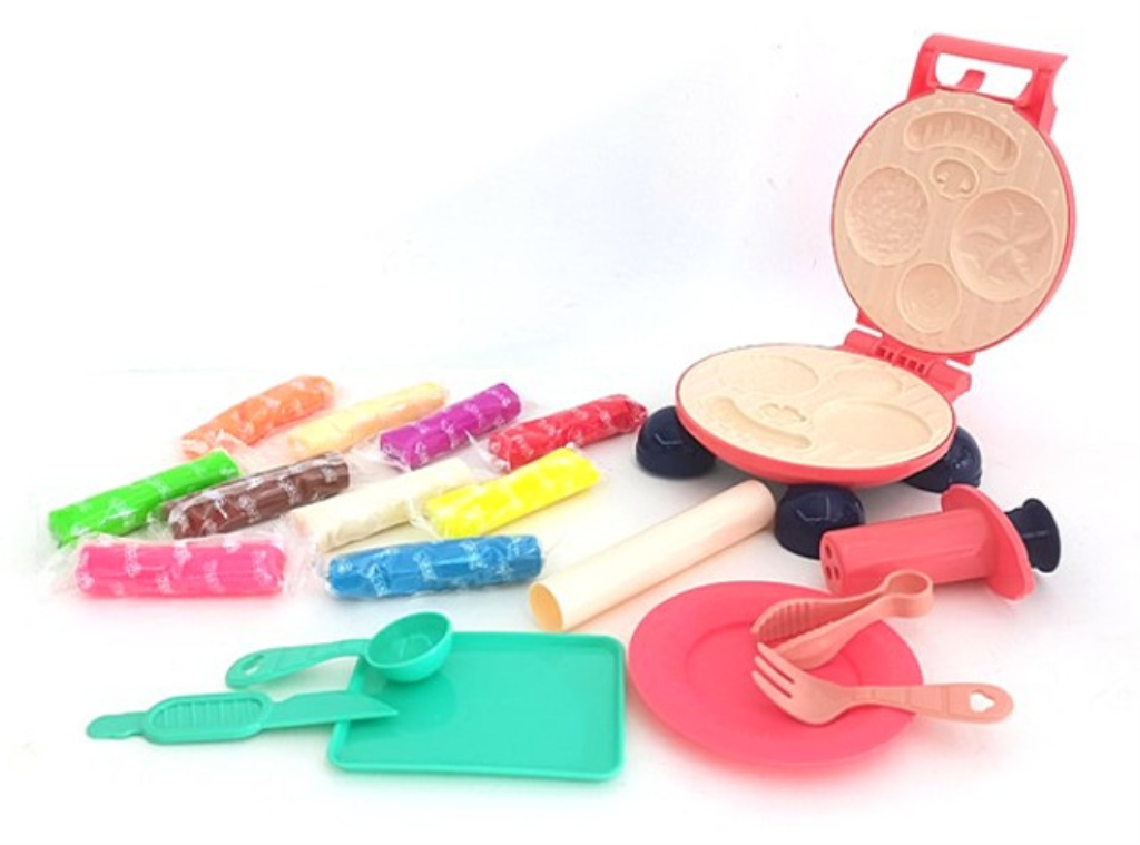 FUNTOY IGRAČKA PLASTELIN SET HAMBURGER FAST FOOD