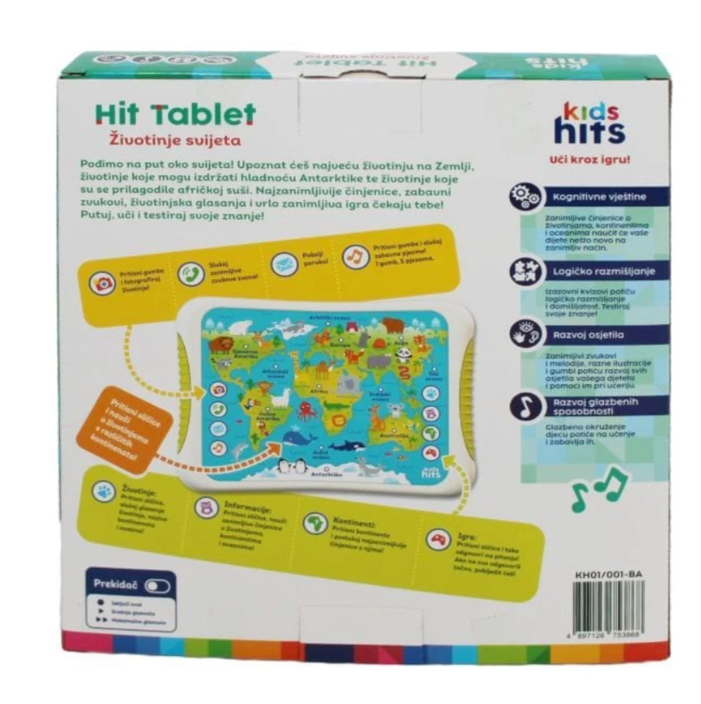 DJEČJI HIT TABLET ATLAS,HR M.