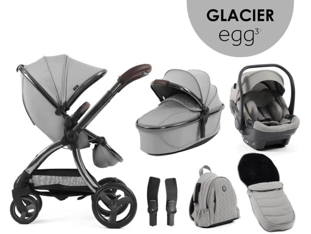 egg3® dječja kolica 6u1 - Glacier