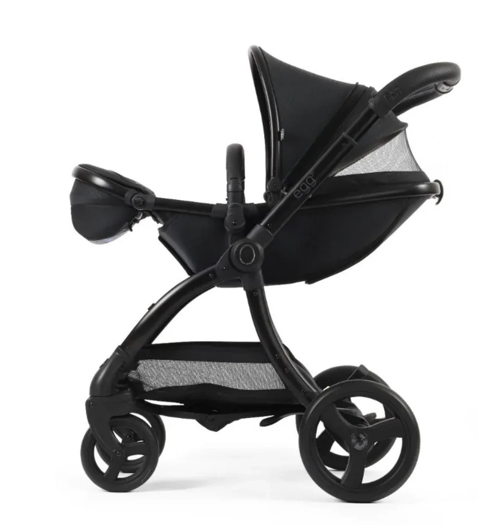 egg3® dječja kolica 2u1 - Special Edition Houndstooth Black