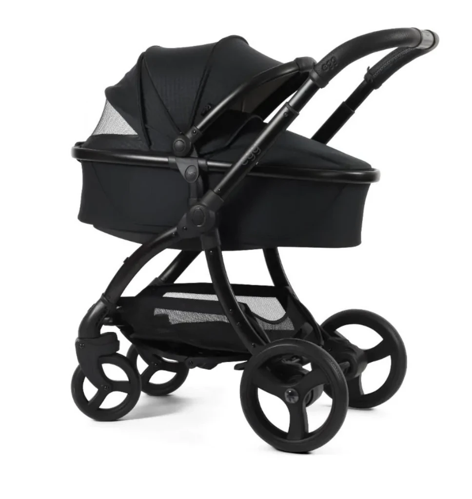 egg3® dječja kolica 2u1 - Special Edition Houndstooth Black