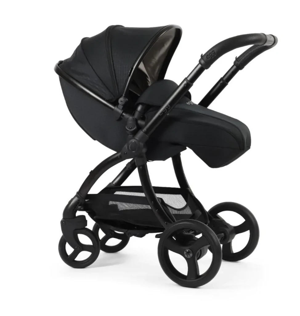 egg3® dječja kolica 2u1 - Special Edition Houndstooth Black