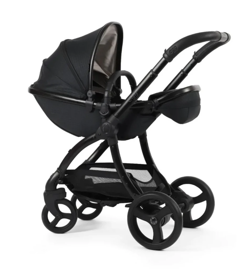 egg3® dječja kolica 2u1 - Special Edition Houndstooth Black