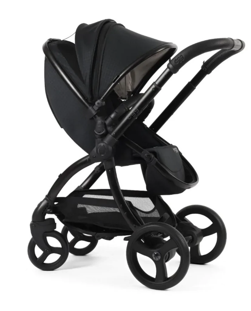 egg3® dječja kolica 2u1 - Special Edition Houndstooth Black