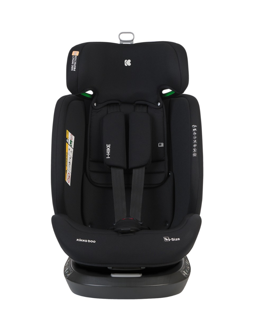 KIKKA BOO AUTOSJEDALICA 40-150CM I-HIKE I-SIZE,DARK GREY