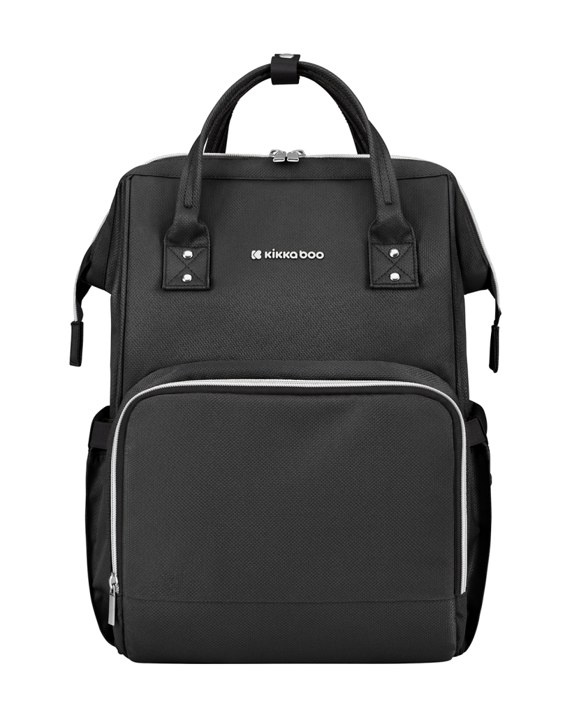 KIKKA BOO TORBA SIENA,BLACK&SILVER