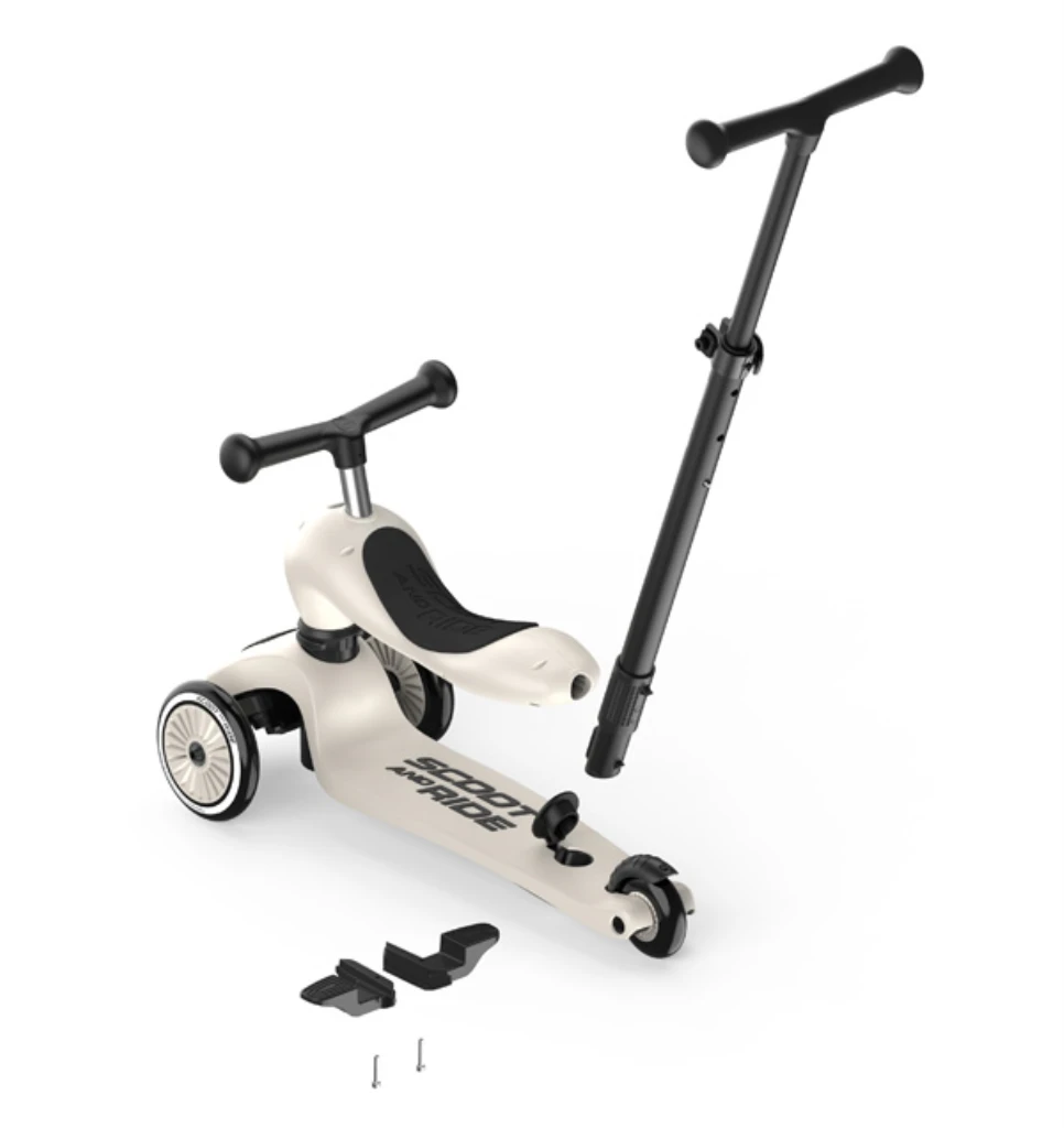 SCOOT AND RIDE HIGHWAYKICK 1 PUSH AND GO, ASH