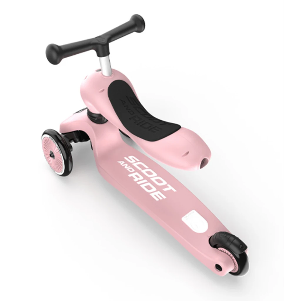 SCOOT AND RIDE HIGHWAYKICK 1 ROMOBIL, ROSE 