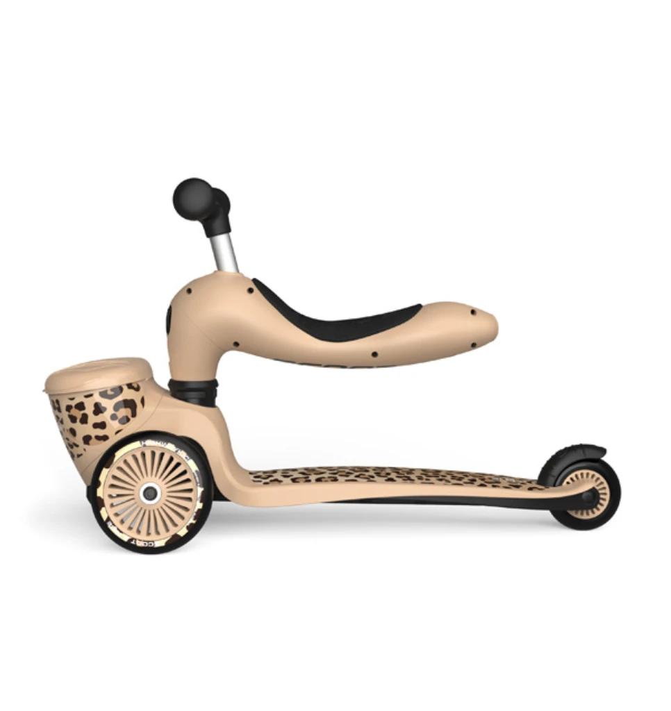 SCOOT AND RIDE HIGHWAYKICK 1 LIFESTYLE ROMOBIL, LEOPARD 