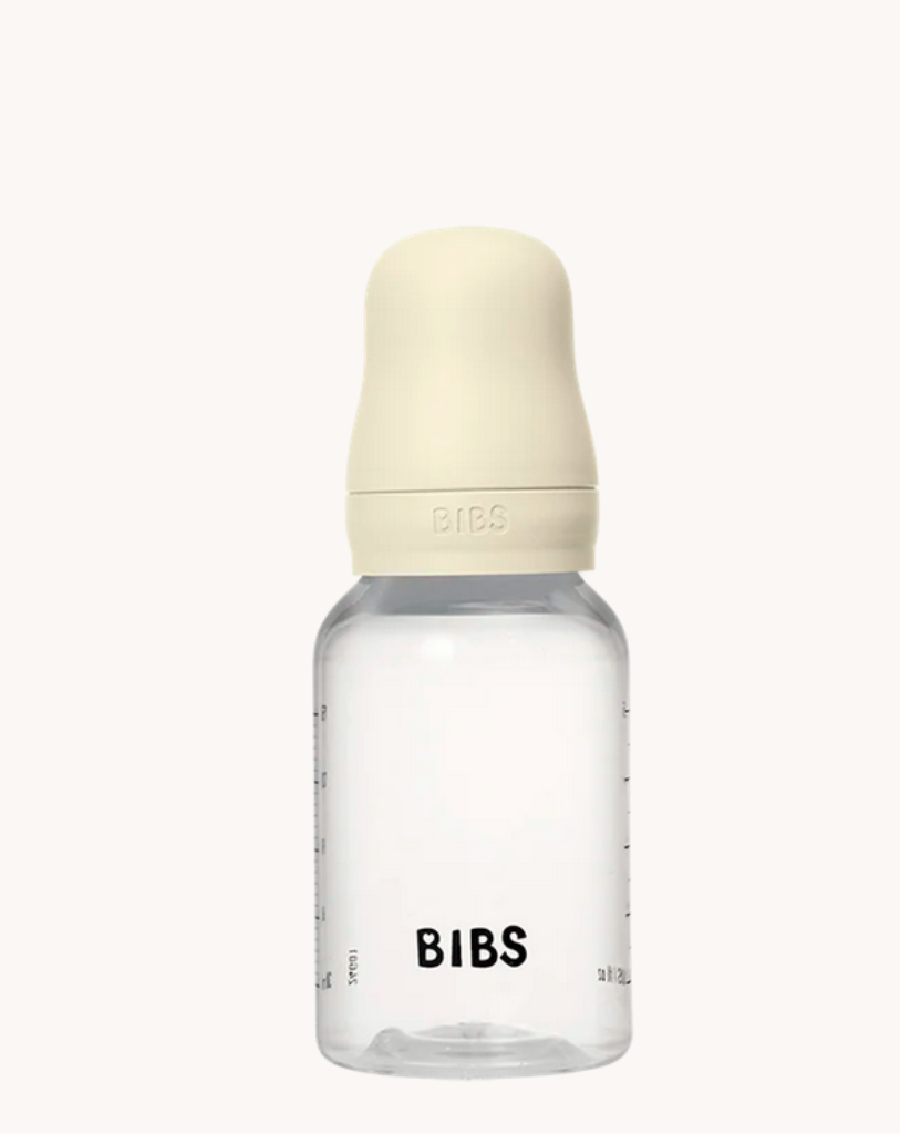 BIBS BOCA PP, 150ML, LATEX, 1PAK SLOW FLOW, IVORY