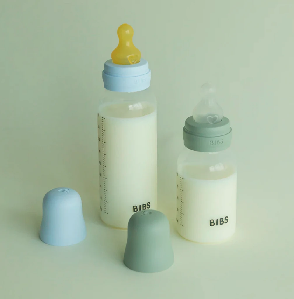 BIBS BOCA PP, 150ML, LATEX, 1PAK SLOW FLOW, IVORY