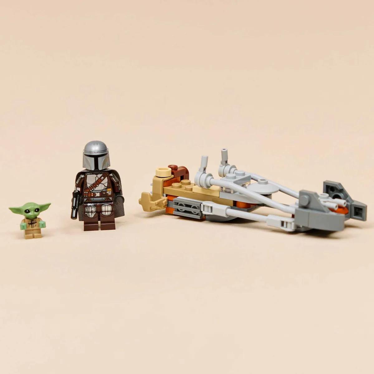 LEGO 75436 MANDALORIAN I GROGUOV BRZI MOTOCIKL