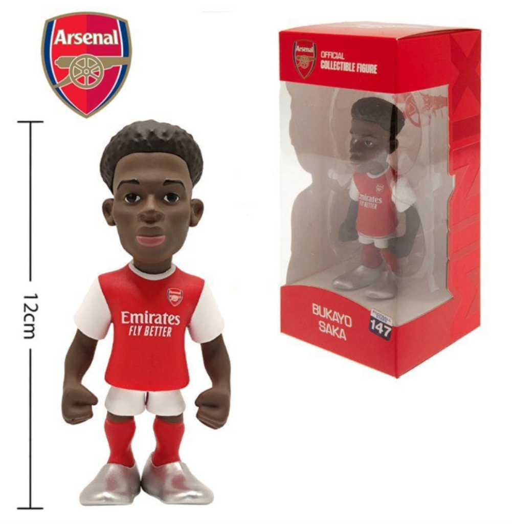 MINIX FIGURA ARSENAL SAKA MAS.