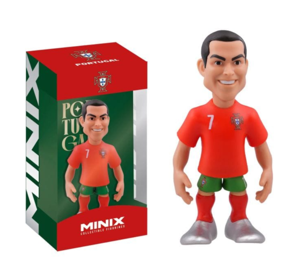 MINIX FIGURA CHRISTIANO RONALDO PORTUGAL MAS.