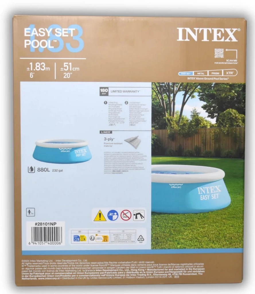 INTEX BAZEN 183X51CM ST.