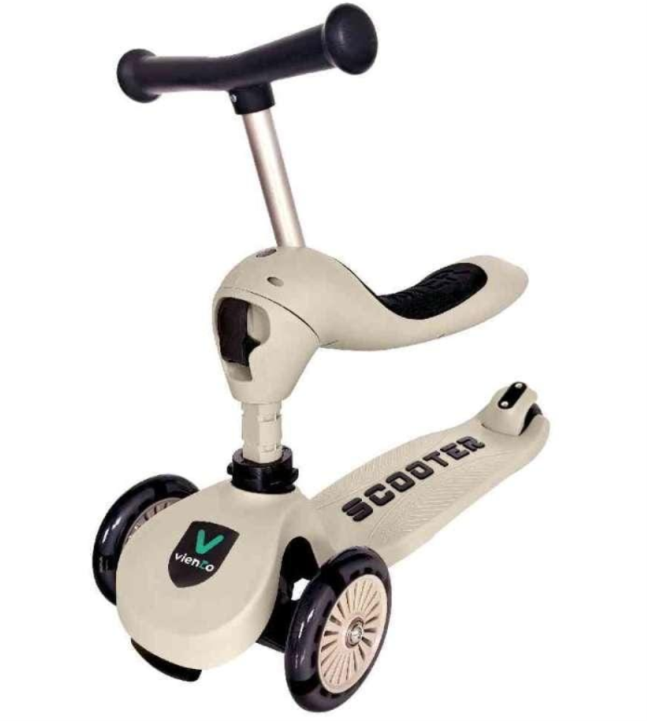VIENTO 2U1 TROTINET GREY MAS.