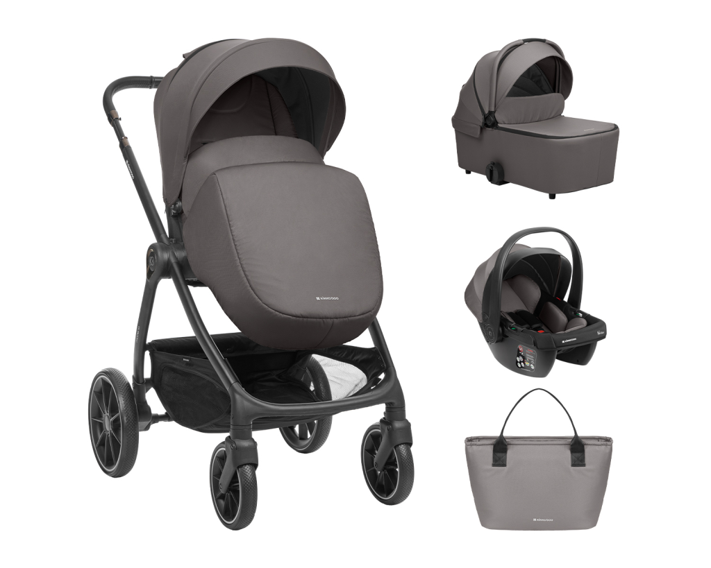 KIKKA BOO MODENA KOLICA 3U1, DARK GREY
