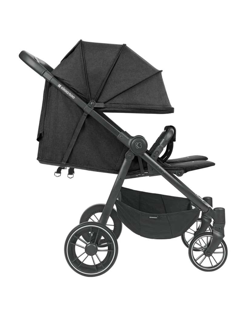 KIKKA BOO HAPPY 2 KOLICA ZA BLIZANCE, BLACK