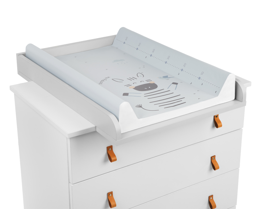 KIKKA BOO TVRDA PODLOGA ZA PRESVLAČENJE 50X80CM STRIPY FRIEN