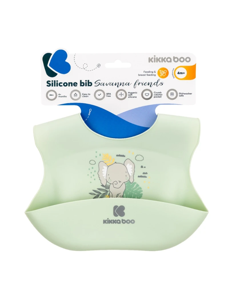 KIKKA BOO SIPERAK SILIKONSKI SAVANNA FRIEND MINT