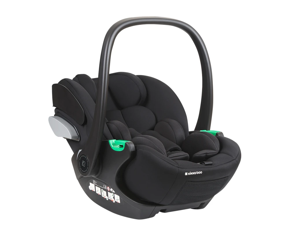 KIKKA BOO I-TRAIL I-SIZE, 40-87CM ,BLACK-KARA,THEA,TIFFANY, NAYA