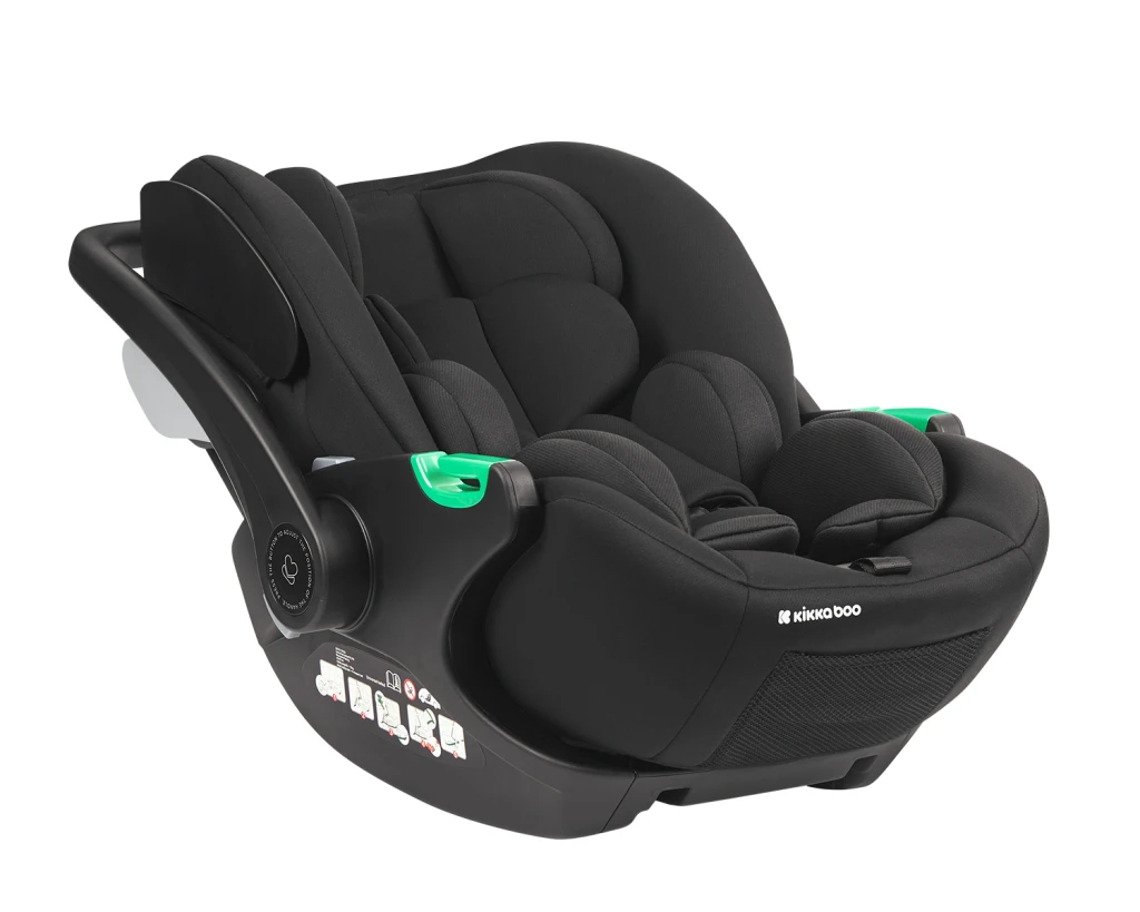 KIKKA BOO I-TRAIL I-SIZE, 40-87CM ,BLACK-KARA,THEA,TIFFANY, NAYA