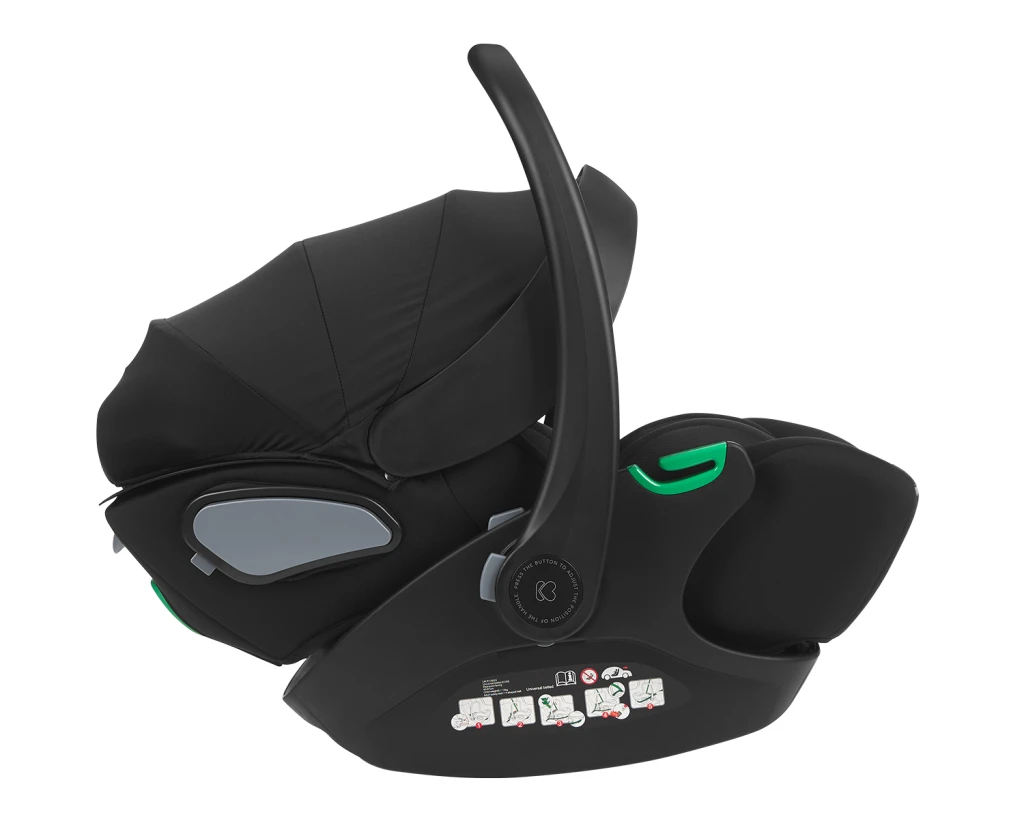 KIKKA BOO I-TRAIL I-SIZE, 40-87CM ,BLACK-KARA,THEA,TIFFANY, NAYA