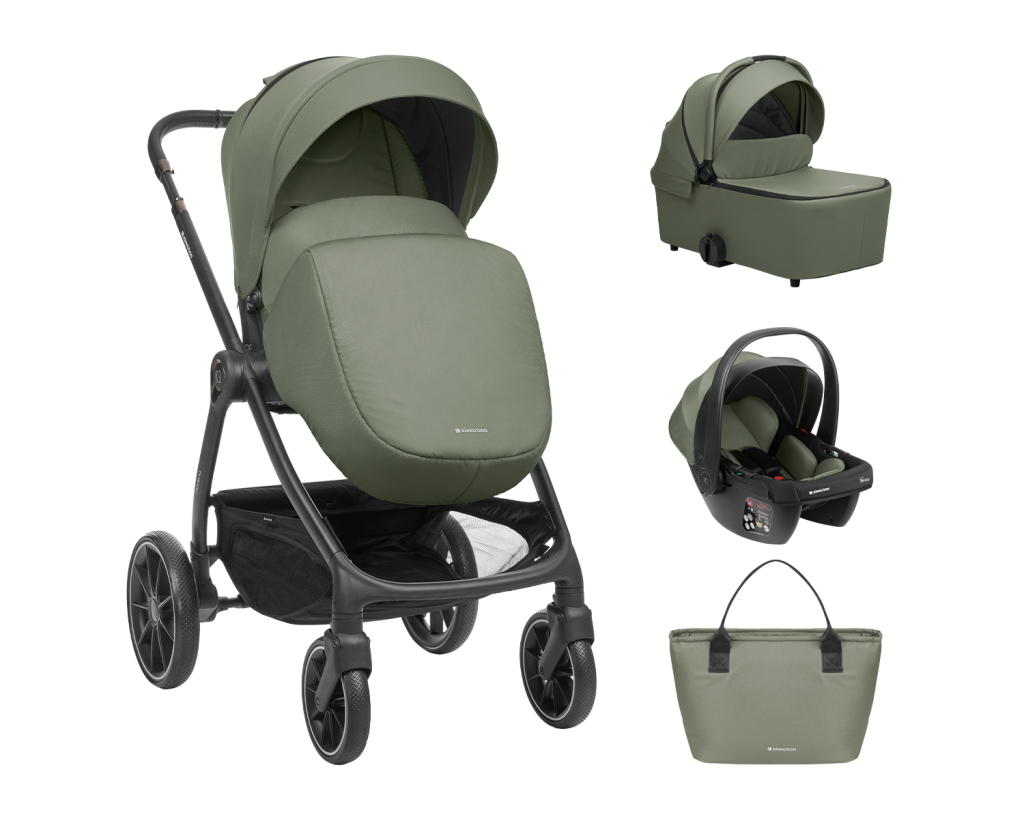 KIKKA BOO MODENA KOLICA 3U1, ARMY GREEN