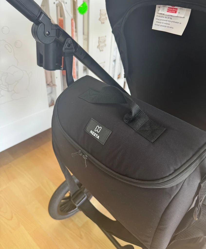 NESTA EVA 3U1 KOLICA, BLACK