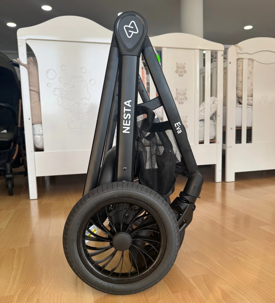 NESTA EVA 2U1 KOLICA, BLACK