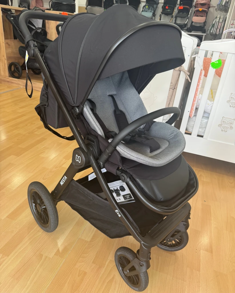 NESTA EVA 2U1 KOLICA, BLACK