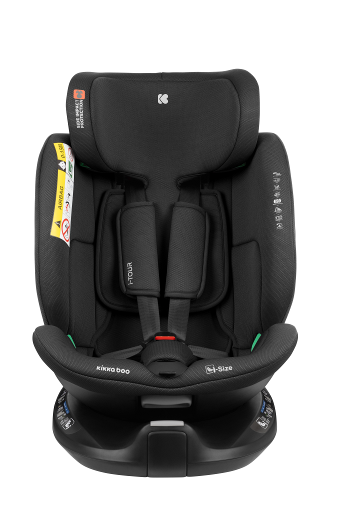 KIKKA BOO AUTOSJEDALICA 40-150CM I-TOUR I-SIZE,BLACK