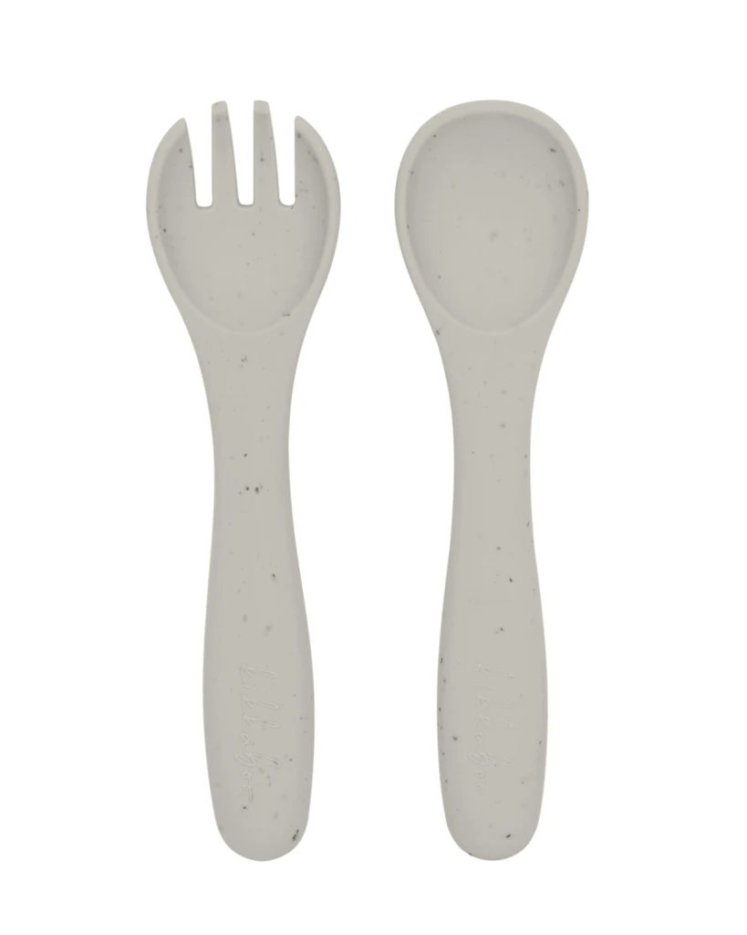 KIKKA BOO SET ZA HRANJENJE PLATINUM 5KOM,SILIKONSKI SAND