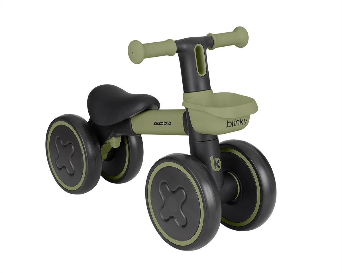 KIKKA BOO BALANS BICIKLO BLINKY,GREEN