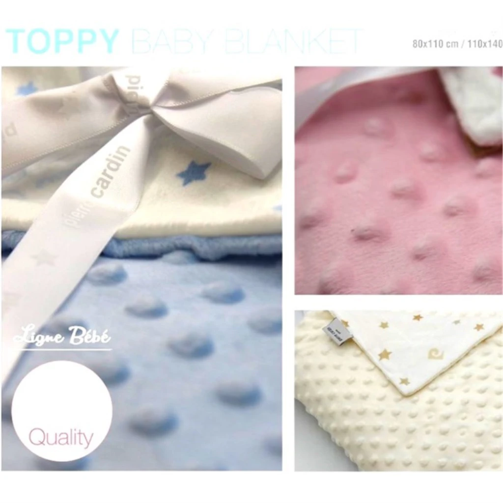 PIERRE CARDIN DEKA BABY SOFT PC 80X110CM BEŽ